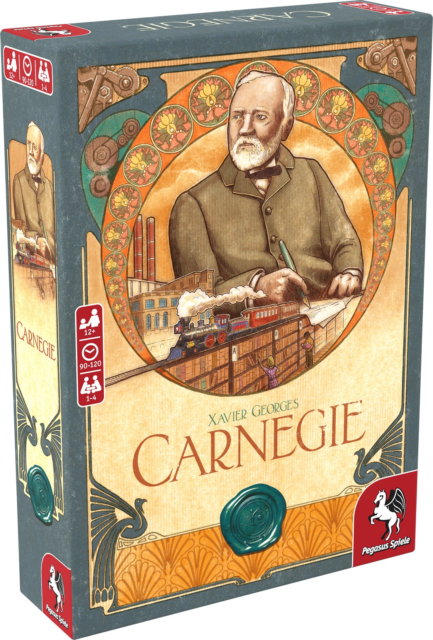 carnegie en jogo de tabuleiro